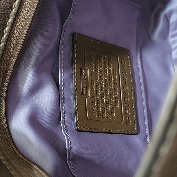 Coach Y2K Copper Leather Zoe shoulder π§‘π€π bagDimensions 9 in X 6.5 in X 3in - Picture 17 of 17